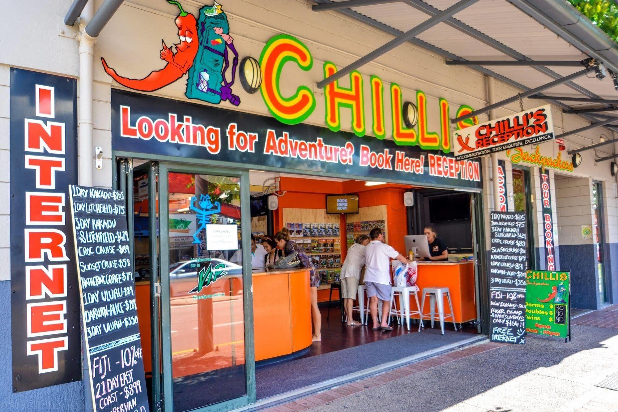 Chillis Backpackers Pansiyon Darwin Dış mekan fotoğraf